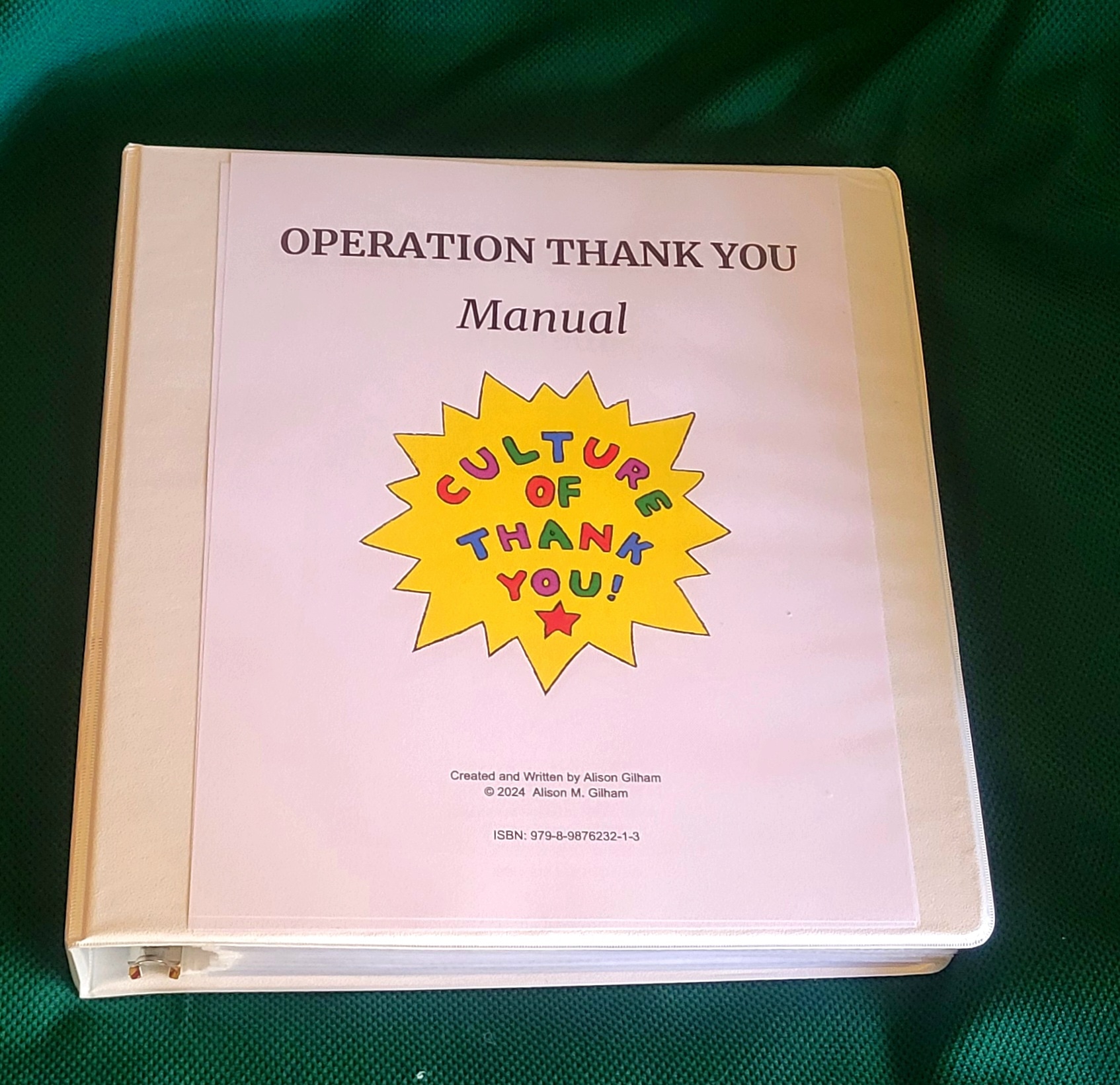 Operation Thank You Manual
