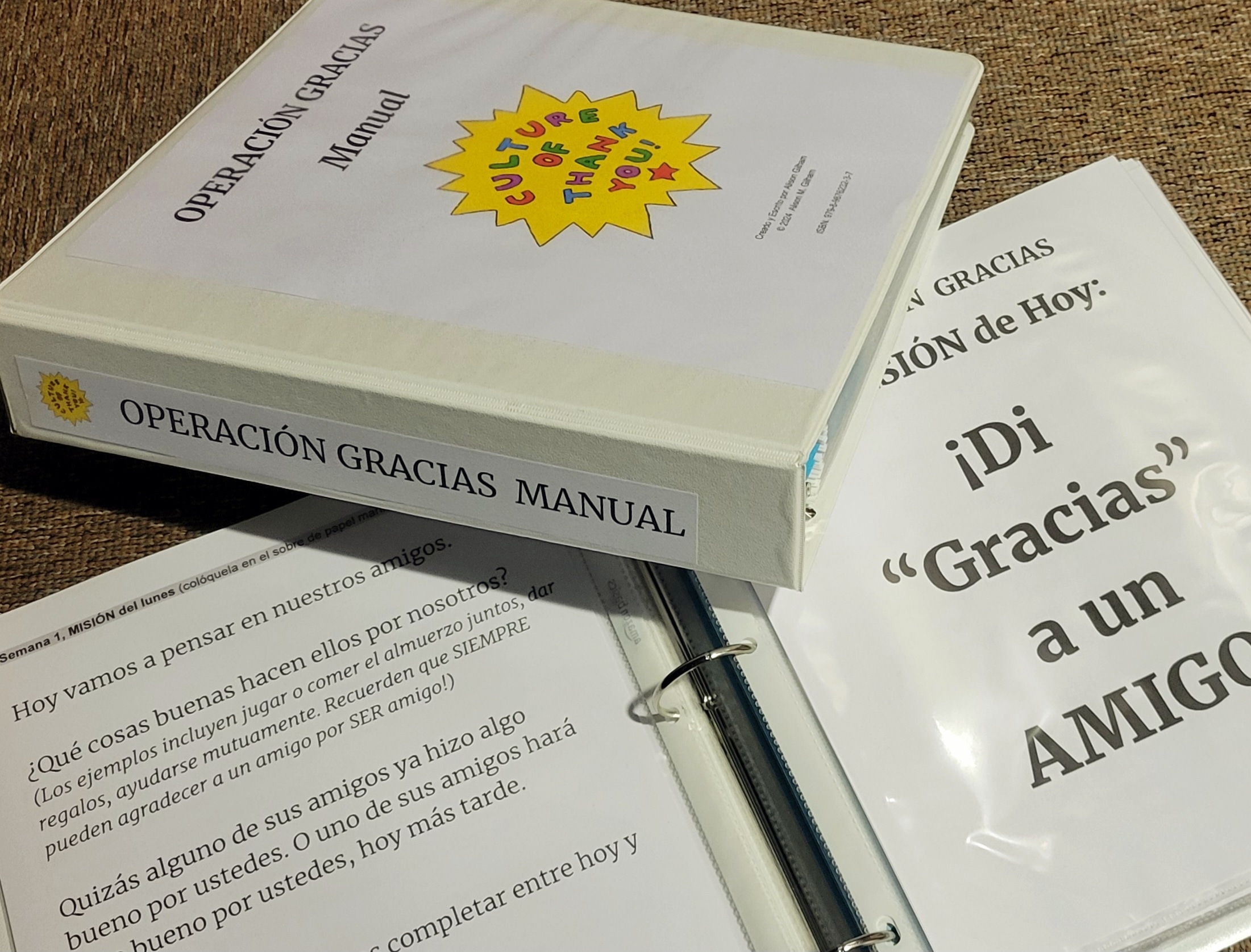 SPANISH Operation Thank You Manual