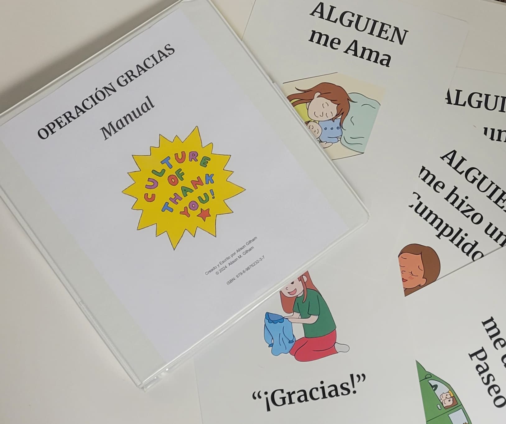 SPANISH Operation Thank You Set (Manual + Flashcards Only)